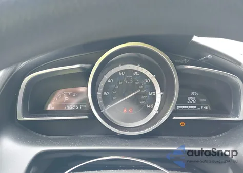 2017 Toyota Yaris Ia из США, поврежденный, VIN 3MYDLBYV8HY185065